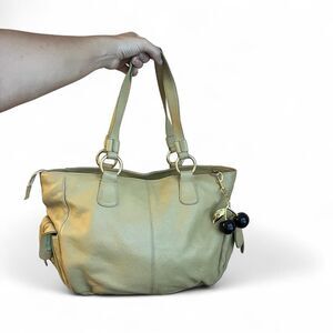 Sigrid Olsen Yellow Green Shoulder Bag